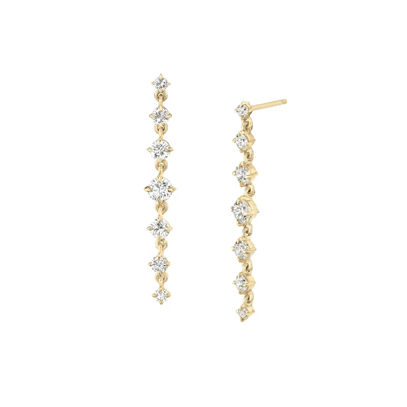 Éclat Seven Drop Earrings