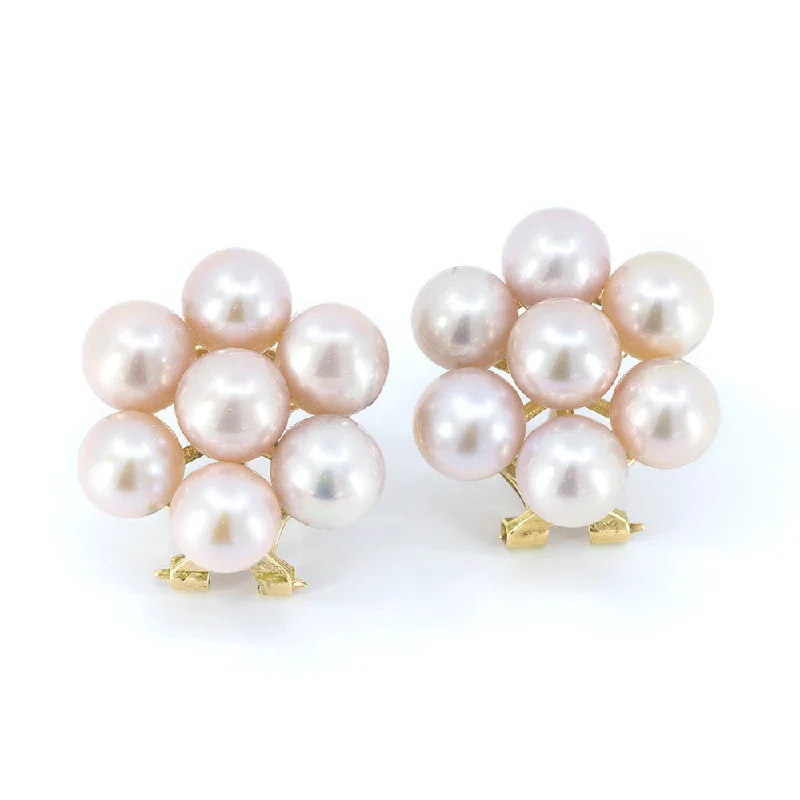 Flower Freshwater Pearl Earring